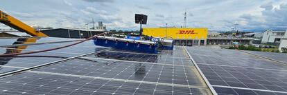 Reinigung von PV-Anlagen