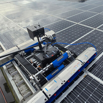 Reinigung von PV-Anlagen